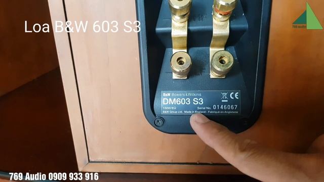 B&W 603 S3, loa Anh mới về tại 769 Audio 0909 933 916 смотреть онлайн