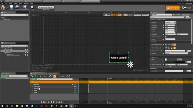 Create A Platformer Pt 2: Game Saved Popup! UE4 Tutorial смотреть онлайн