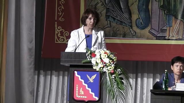 Приветствие участникам чтений представителя министерства образования и науки Краснодарского края. смотреть онлайн