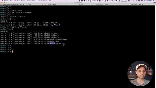 Python Script to configure a Mist AP for an APoS Site Survey смотреть онлайн