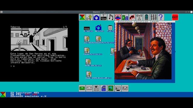 ZEsarUX X - Promo video - Versión Español смотреть онлайн