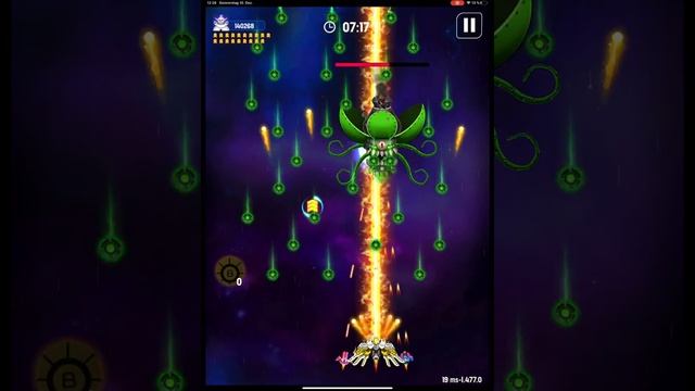 Galaxy Attack: Space Shooter - Boss Fight- Gameplay IOS & Android смотреть онлайн