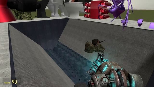 SPARTAN KICKING ALL SKIBIDI TOILETS in the GIANT SHREDDER - Garry's Mod смотреть онлайн