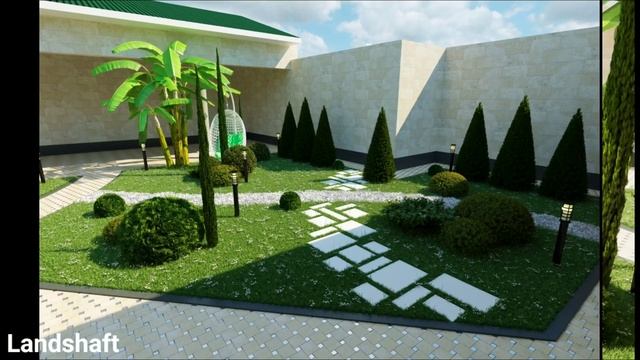 LANDSHAFT DIZAYNLARI / ZAMONAVIY O'ZBEK UYLARI