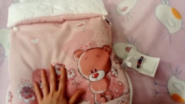 Зимний конверт для новорождённого. Обзор. смотреть онлайн