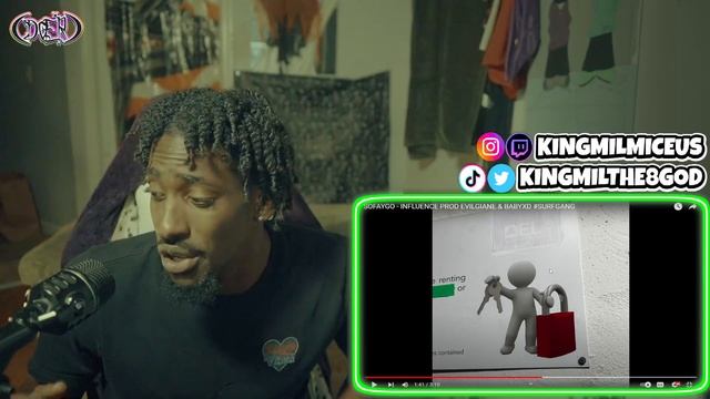 The 8 God Reacts to: SoFaygo - INFLUENCE #SurfGang смотреть онлайн