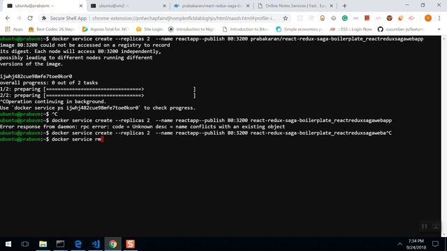 Docker - Pulling Images & Running Service by Swarm смотреть онлайн