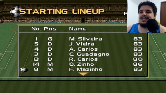 FIFA 96! O primeiro FIFA do PS1! смотреть онлайн