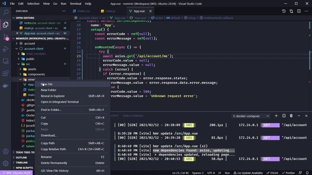 27 - Configuring Vue Application Dependencies смотреть онлайн