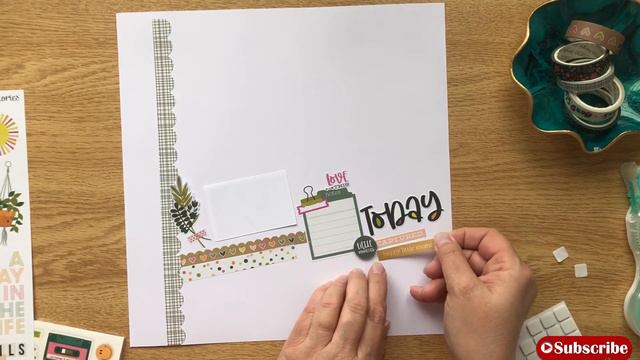 Simple Stories | Good Stuff | One 1 Page Layout | Process Video смотреть онлайн