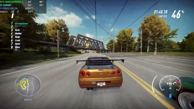 NFS HEAT : RTX 3060 + I5-10400F смотреть онлайн