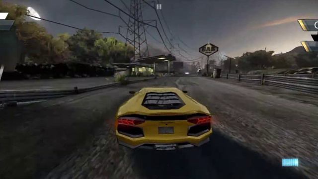 Lamborghini Aventador in Need for speed most wanted gameplay for (ios/Android) смотреть онлайн