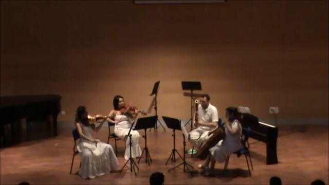 CUARTETO op36 PARA CUERDA Y FAGOT DE JJ. DOTZAUER SEGUNDO MOVIMIENTO смотреть онлайн