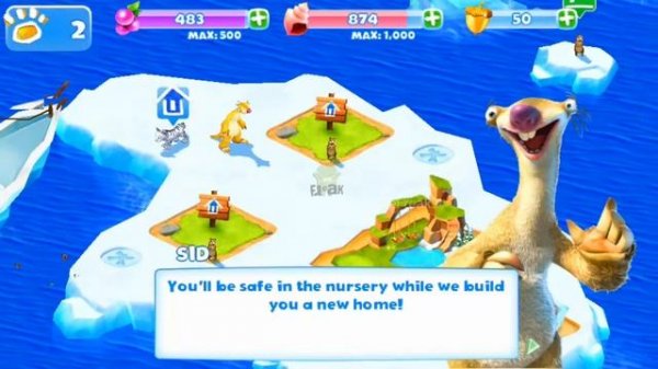 Ice Age Adventures - iOS / Android game, Gameplay | Walkthrough - PART1