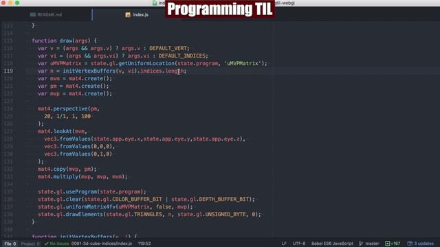 How to draw a 3D cube in WebGL - ProgrammingTIL #118 WebGL tutorial video screencast 0061 смотреть онлайн