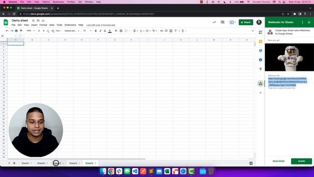 Webhooks for Sheets — Google Workspace Add-on — Product demo смотреть онлайн