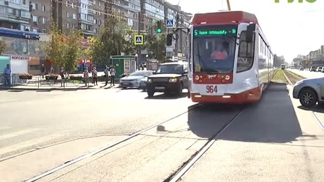 Трамваи будущего уже в настоящем - трехсекционные составы вышли на самарские маршруты смотреть онлайн