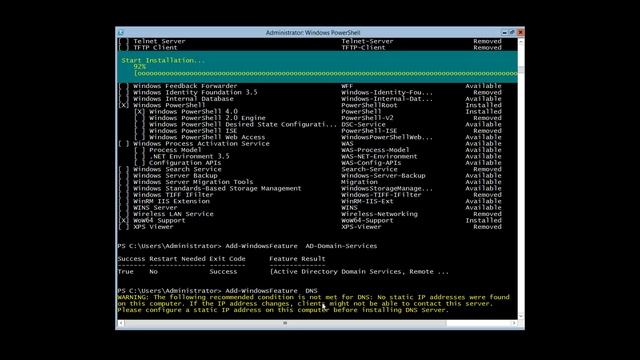 6. Добавление ролей и компонентов Server Core [Windows Server 2012 R2] смотреть онлайн