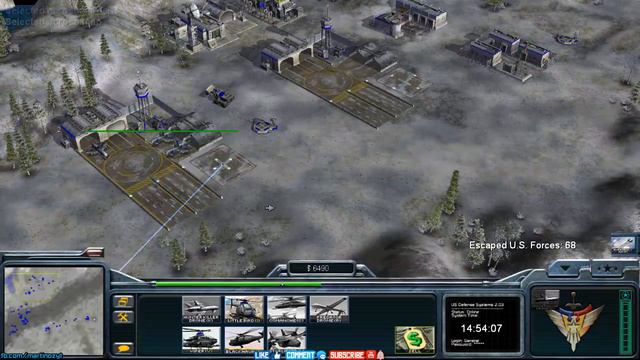 Rise Of The Reds 1.86 - USA Mission Guardian Angel [C&C Generals Zero Hour] смотреть онлайн