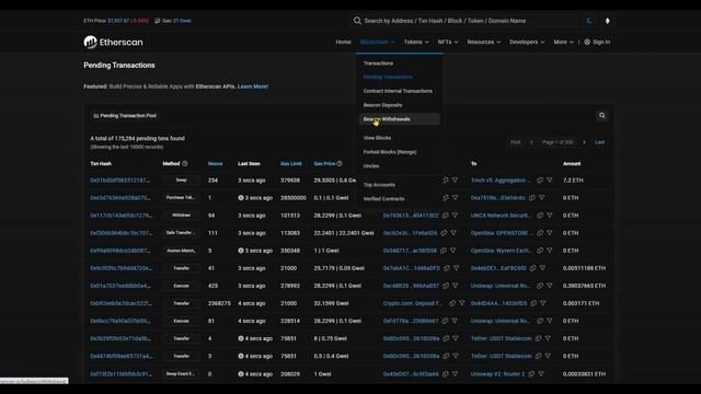 Обзор площадки Etherscan | Как пользоваться | Новые фишки смотреть онлайн