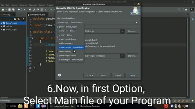 How to create a Jar Application with Eclipse IDE смотреть онлайн
