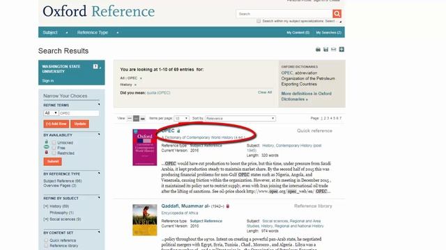 How to Search Oxford Reference Online смотреть онлайн