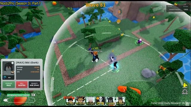 Noob to Pro (S3): PT. 7 Claiming Worth 600B+ Damage CAP worth of Gems | All Star Tower Defense смотреть онлайн