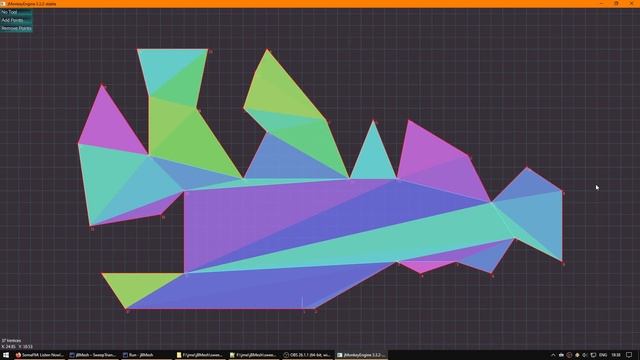 Polygon Sweep-Line Triangulation смотреть онлайн