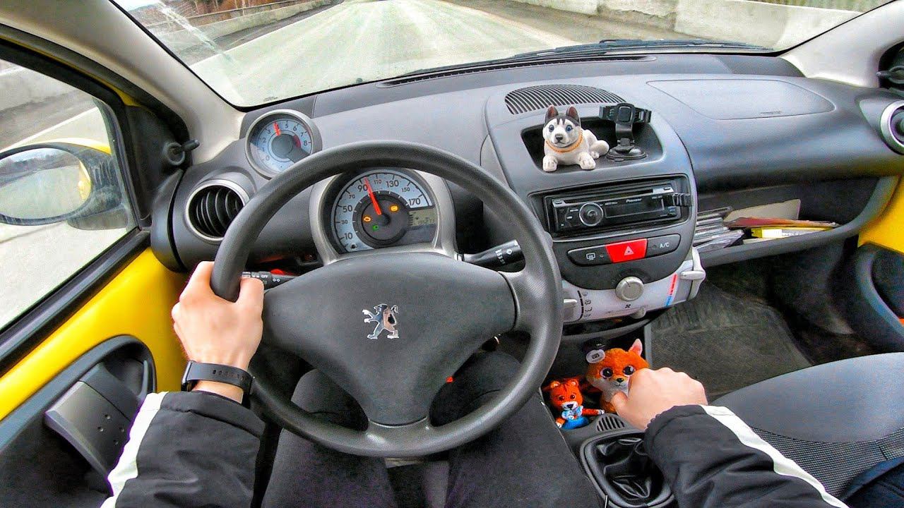2008 Peugeot 107 1.0 MT - POV TEST DRIVE смотреть онлайн