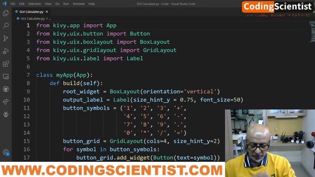 Lesson 19 Funny Python GUI Calculator смотреть онлайн