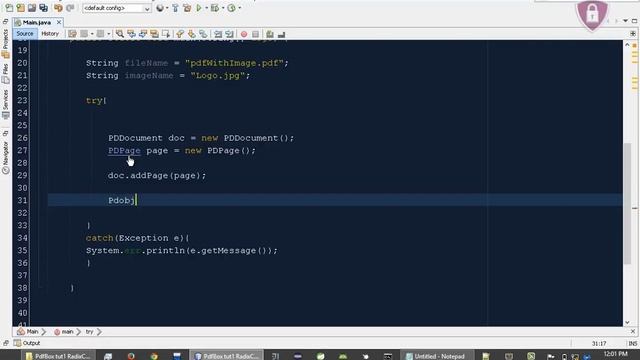PDFBox Tutorial # 4 | Create Simple PDF File With Image in java смотреть онлайн