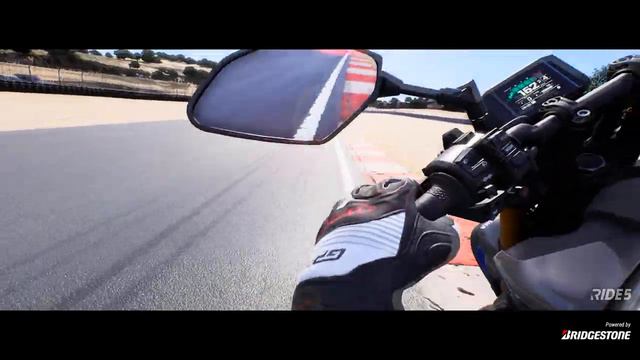 YAMAHA MT09 HOTLAP POV WEATHER TECH LAGUNA SECA -- RIDE 5