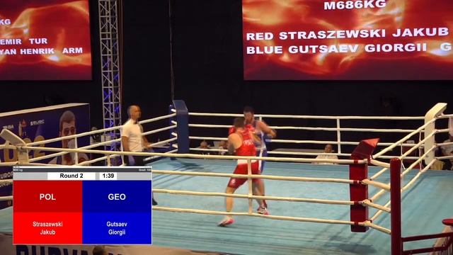 16-11-2023(86KG) Quarterfinals RED STRASZEWSKI AKUB POL VS BLUE GUTSAEV GEORGI GEO BLUE WP 5: смотреть онлайн