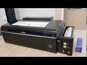 Почему требуется прочистка дюз на принтерах "семейства EPSON L800" и как это решить!