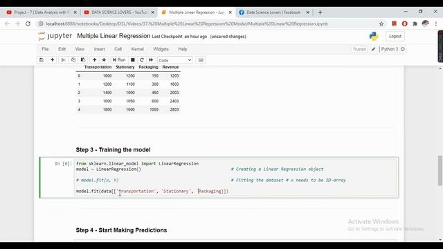 #2. Multiple Linear Regression Model Building #python #datascience #machinelearning смотреть онлайн