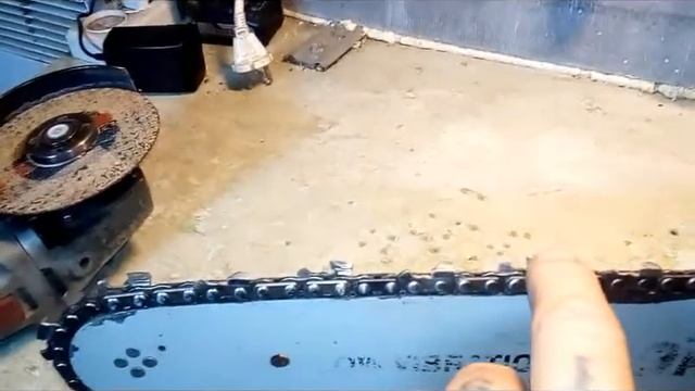 ЗАТОЧКА ЦЕПИ НА БЕНЗОПИЛЕ "БОЛГАРКОЙ" 108серия. смотреть онлайн