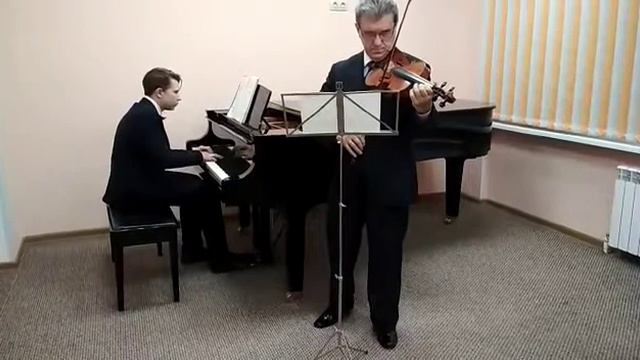 Н.Паганини Соната e-moll 1ч. Исп.Керин А.Б партия ф-но Мальцев Сергей смотреть онлайн