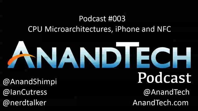 The AnandTech Podcast #003: AMD, Intel, iPhone смотреть онлайн