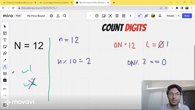 #Count Digits in Hindi | #GFG #C++ #Java School Level Questions смотреть онлайн