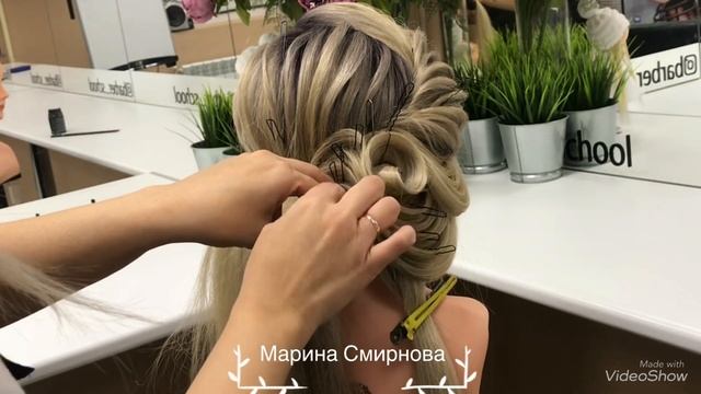 Свадебная прическа смотреть онлайн