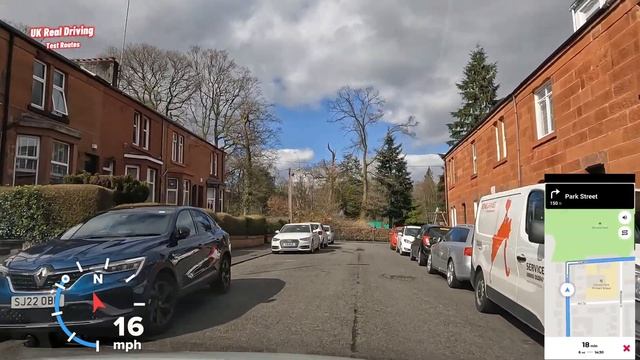 Dumbarton Driving Test Centre Route 8 With Sat Nav Instructions Preview смотреть онлайн