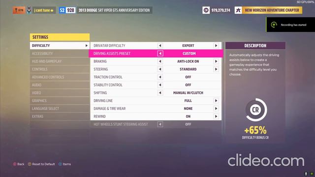 FORZA HORIZON 5 | 1300HP '13 Dodge Viper GTS 10th Anniversary Edition Drag Tune смотреть онлайн