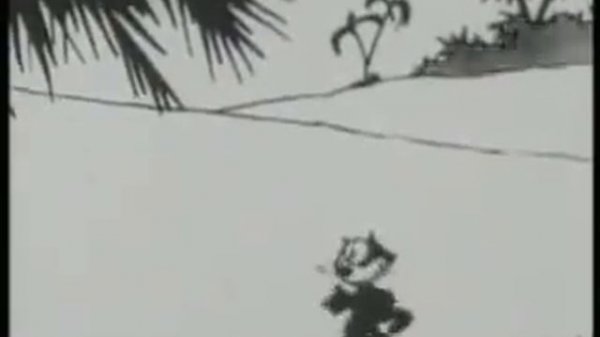 Cartoon cat Felix Doubles for Darwin: Felix the Cat looks into the theory of evolution