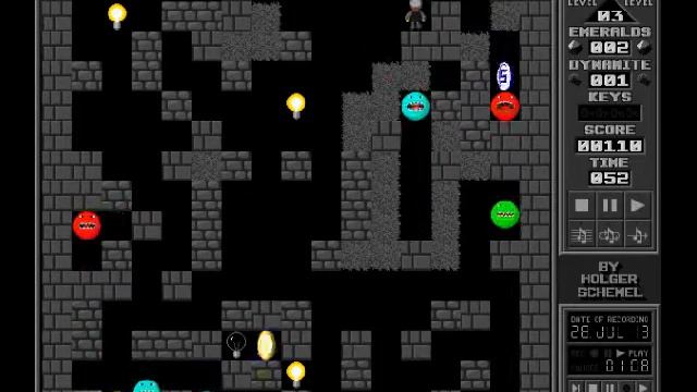 Rocks'n'diamonds - The Dark Maze of Yam-Yams gameplay смотреть онлайн