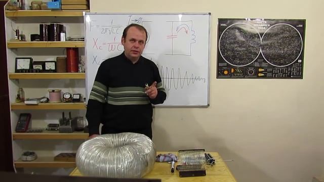 Реактивная МОЩНОСТЬ РЕЗОНАНСНОГО КОНТУРА или ячейка ЖИЗНИ смотреть онлайн