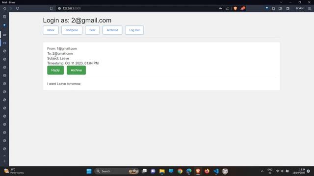 Project 3 Mail | CS50 Web Programming with Python and Javascript | Adil Shaikh смотреть онлайн