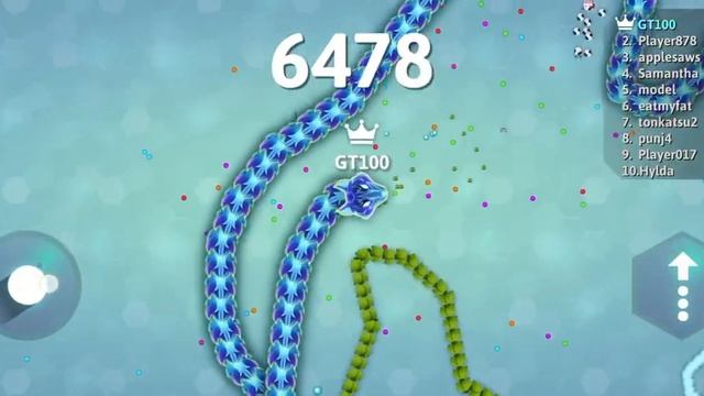 Snake Game | Snake.io Score Upto 9000 Points | Most Tasty And Delicious Snake In Snake.io #Gameplay