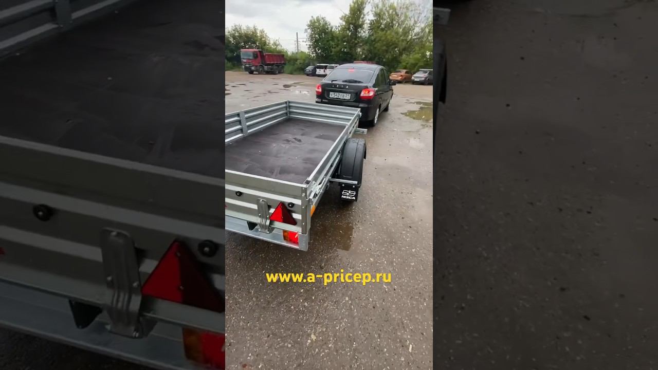 Крепкий прицеп для Гранты Чебоксары Уфа Казань Наб Челны АРИВА Установка фаркопа #мзса #прицеп смотреть онлайн