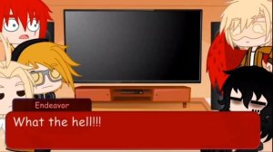 Pro heroes react to Class 1a || MHA/BNHA || Gacha Club