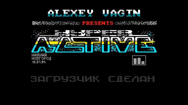 Hyper Active Crack Intro - Alexei Vagin [#zx spectrum] смотреть онлайн